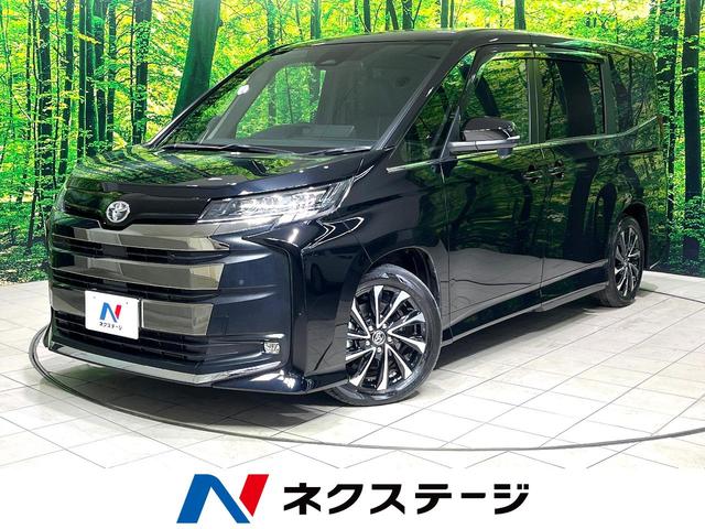 ノア S-Z 現行 後席モニター 純正10.5型ディスプレイオーディオ オットマン パワーバックドア 両側電動スライドドア レーダークルーズコントロール bluetooth フルセグ 前席&中列席シートヒーター(1枚目)