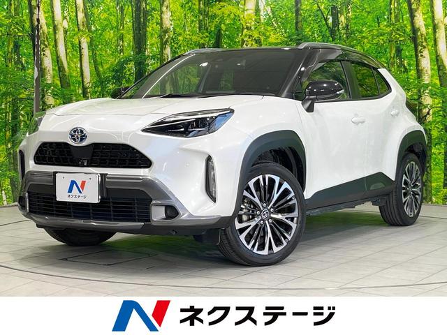 ヤリスクロス　宮崎県 全周囲カメラ　衝突被害軽減システム　レーダークルーズ　ハーフレザーシート