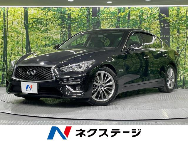 スカイライン（日産）３５０ＧＴ　ハイブリッド　タイプＰ　純正ナビ　全周囲カメラ　衝突被害軽減システム　レーダークルーズ　禁煙車　レザーシート　ドラレコ　コーナーセンサー　スマートキー　ＬＥＤヘッド　ビルトインＥＴＣ　純正１８インチアルミ　オートハイビーム 中古車画像