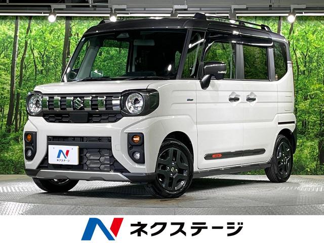 スペーシアギア　大阪府 全周囲カメラ　純正９インチナビ　スズキセーフティサポート　両側パワスラ