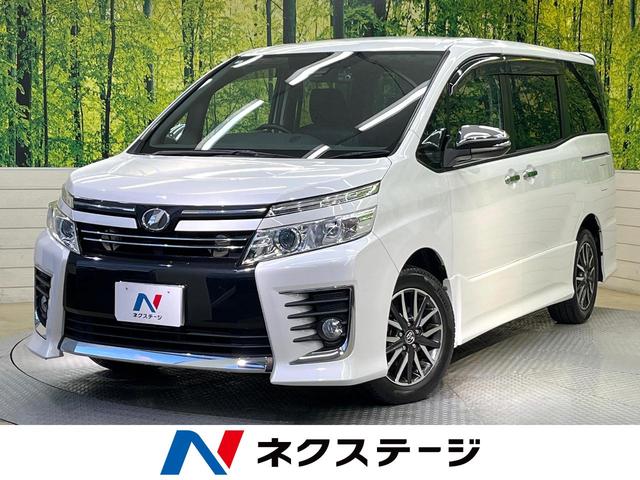 ヴォクシー　滋賀県 セーフティセンス　純正９型ナビ　バックカメラ　フルセグ　両側電動ドア