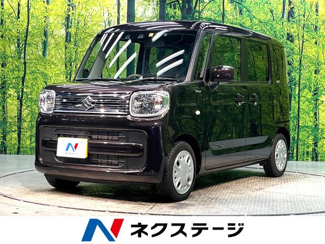 スペーシア　福岡県 禁煙車　両側電動ドア　純正８型ナビ　バックカメラ　衝突被害軽減システム