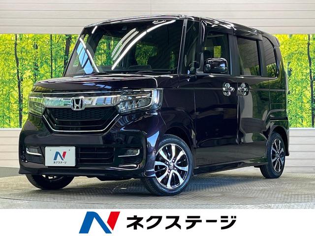 Ｎ－ＢＯＸカスタム　熊本県 禁煙車　純正ディスプレイオーディオ　バックカメラ　電動スライドドア