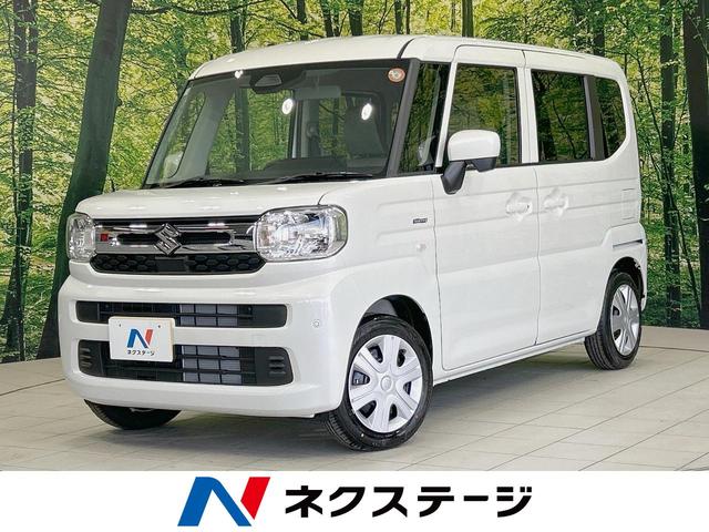 スペーシア　広島県 ＬＥＤヘッド　ハイビームアシスト　スマートキー　車線逸脱抑制機能