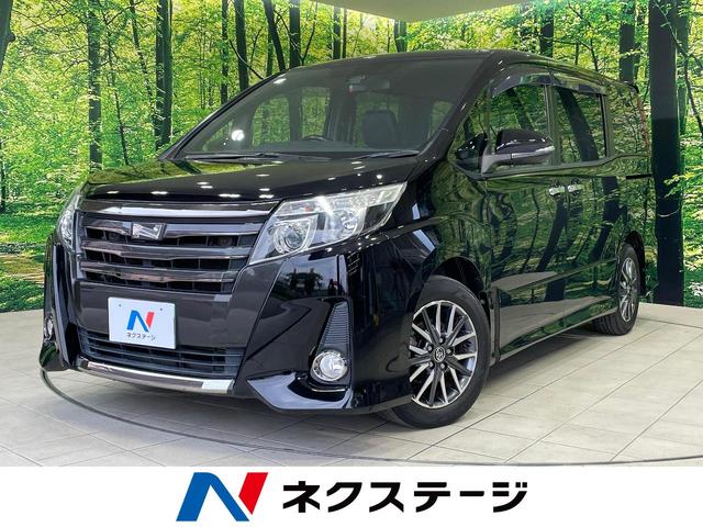 ノア(トヨタ) Ｓｉ　ダブルバイビー　両側電動ドア　純正ＳＤナビ　バックカメラ　衝突被害軽減システム　禁煙車　ハーフレザーシート　スマートキー　ＬＥＤヘッド　ＥＴＣ　クルーズコントロール　オートハイビーム　車線逸脱警報　オートライト 中古車画像
