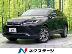 ハリアーハイブリッド　Ｚ　純正１２．３型ナビ機能付きＤＡ　全周囲カメラ　ＪＢＬサウンド　衝突被害軽減システム　１００Ｖ電源　レーダークルーズ　禁煙車　電動リアゲート　ハーフレザーシート　パワーシート　ドラレコ　コーナーセンサー（トヨタ）