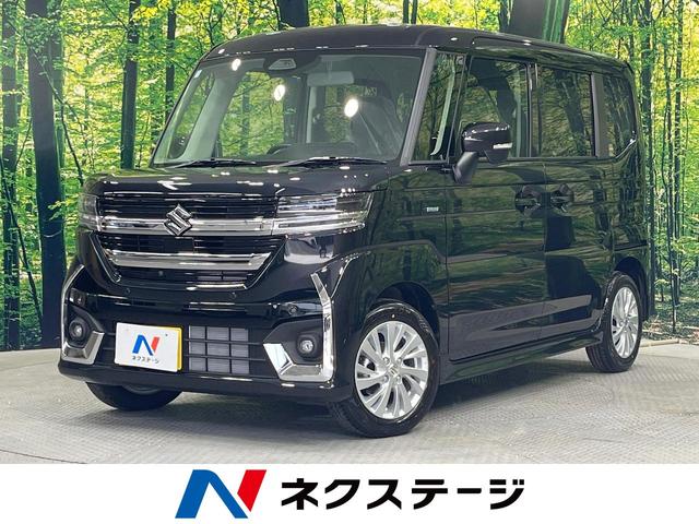 スペーシアカスタム　佐賀県 届出済未使用車　純正９型ナビ　電動スライドドア　全周囲カメラ