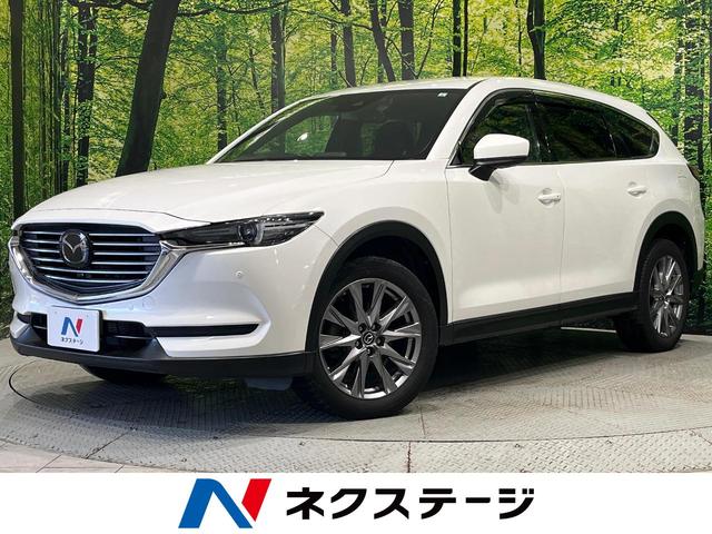 CX-8 25S プロアクティブ 6人乗 純正ナビ 全周囲カメラ スマートブレーキサポート レーダークルーズ ブラインドスポットモニター コーナーセンサー LEDヘッド オートライト スマートキー メモリ付パワーシート シートヒーター(1枚目)