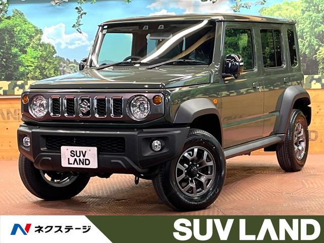 ジムニーノマド FC 未使用車 4WD 衝突被害軽減システム レーダークルーズ 禁煙車 コーナーセンサー スマートキー LEDヘッド 車線逸脱警報 オートエアコン 純正15インチアルミ LEDフォグ(1枚目)