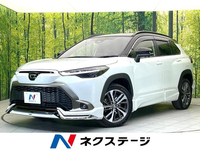 カローラクロス　静岡県 １０．５型ナビ　全方位モニター　モデリスタエアロ　セーフティセンス