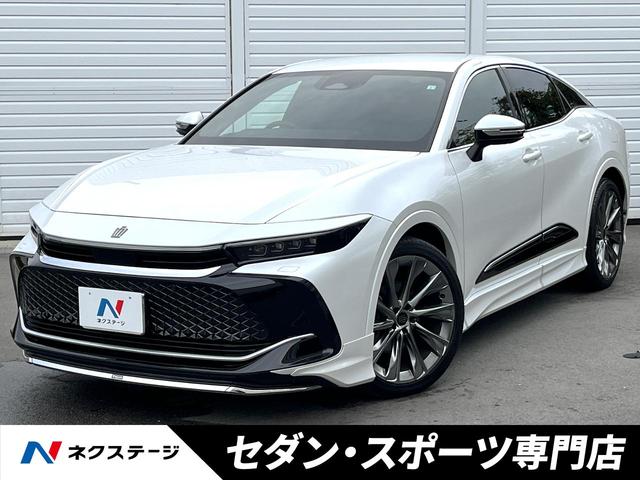 クラウンクロスオーバー　大阪府 黒革　セーフティセンス　１２．３インチディスプレイオーディオ　禁煙車