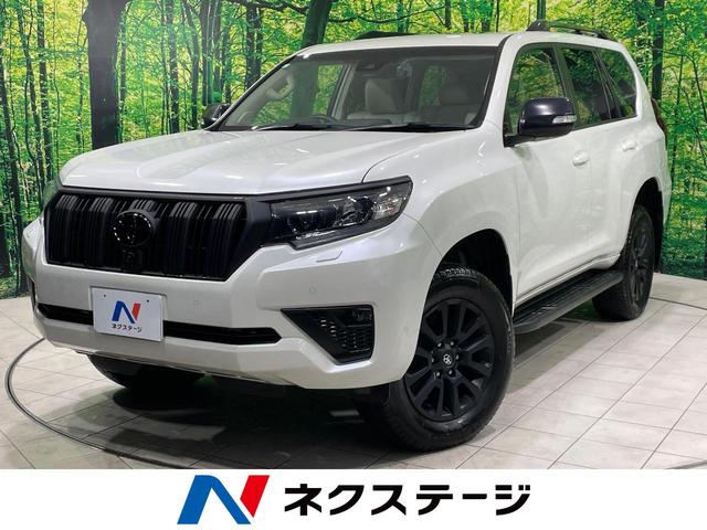 ランドクルーザープラド　香川県 禁煙車　サンルーフ　ルーフレール　ディスプレイオーディオ　全周囲カメラ