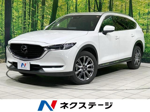 ＣＸ－８　茨城県 シティブレーキサポート　レーダークルーズ　パワーバックドア　レザーシート