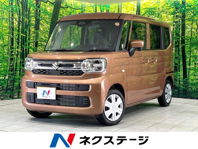 スペーシア　福岡県 禁煙車　届出済未使用車　衝突被害軽減システム　コーナーセンサー