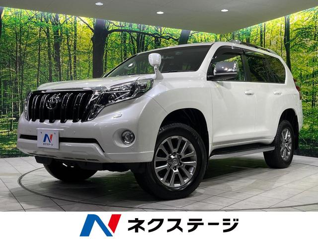 ランドクルーザープラド(トヨタ) ＴＸ　Ｌパッケージ・Ｇ−フロンティア　４ＷＤ　中期　７人乗　純正ＳＤナビ　バックカメラ 中古車画像