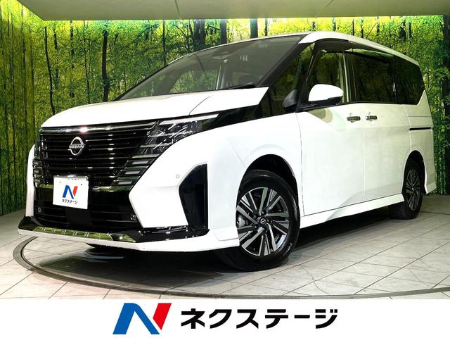 セレナ(日産) ハイウェイスターＶ　４ＷＤ　プロパイロット　メーカーナビ　全周囲カメラ　両側電動スライド　デジタルインナーミラー　ステアリングヒーター　シートヒーター　ＥＴＣ　Ｂｌｕｅｔｏｏｔｈ接続　フルセグ　ＬＥＤヘッド　スマートキー 中古車画像