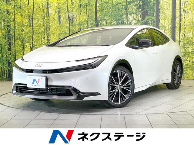 プリウス　岐阜県 純正１２．３型ナビ　全周囲カメラ　衝突被害軽減　禁煙車　電動リアゲート