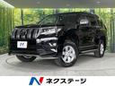 ランドクルーザープラド 山形県 後期 サンルーフ 4WD BIGX9型ナビ純正エアロ 衝突軽減 ETC