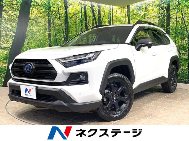ＲＡＶ４(トヨタ) ハイブリッドアドベンチャー　オフロードパッケージＩＩ　４ＷＤ　１０．５型ディスプレイオーディオ　バックカメラ　トヨタセーフティセンス　レーダークルーズ　禁煙車　電動リアゲート　前席シートエアコン　パワーシート　スマートキー　ＬＥＤヘッド　ルーフレール 中古車画像