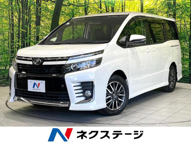 ヴォクシー　愛知県 禁煙車　純正９型ナビ　バックカメラ　ムーンルーフ　両側電動スライドドア