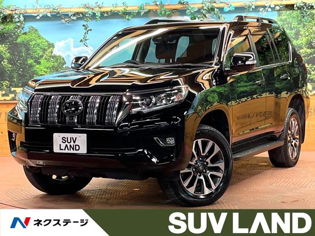 ランドクルーザープラド　東京都 純正９型ナビフルセグＴＶ　全周囲カメラ　レーダークルーズ　ＬＥＤヘッド