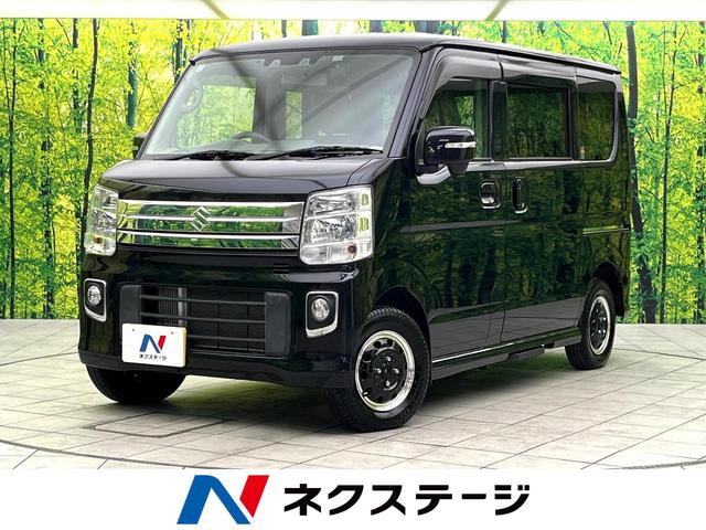 エブリイワゴン(スズキ) ＰＺターボスペシャル　電動サイドステップ　ターボ　禁煙車　ＳＤナビ　両側電動スライドドア　バックカメラ　セーフティサポート　シートヒーター　１２インチホイール　ＨＩＤヘッド　ＥＴＣ　ドラレコ　オートエアコン　オートライト 中古車画像