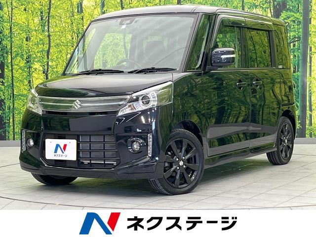 スペーシアカスタム　福岡県 両側電動スライドドア　衝突軽減　純正８型ナビ　バックカメラ　ドラレコ