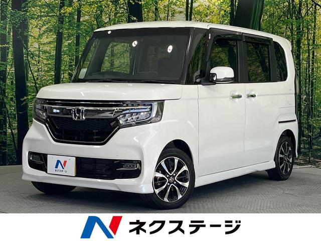 Ｎ－ＢＯＸカスタム　佐賀県 両側電動ドア　純正ＳＤナビ　バックカメラ　禁煙車　スマートキー　ＥＴＣ
