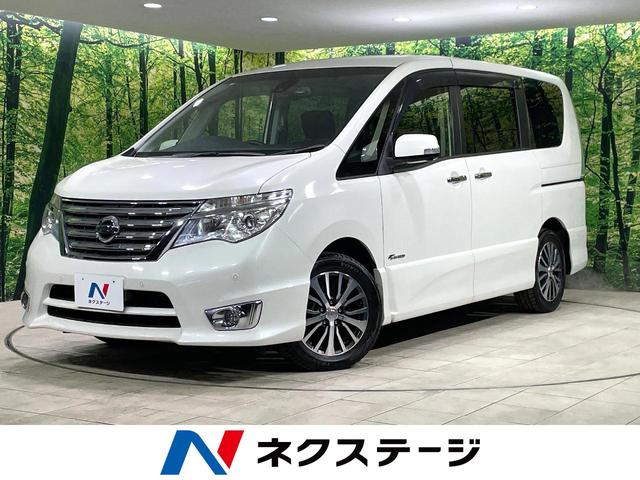 セレナ　宮城県 両側電動スライド　純正８インチナビ　全周囲カメラ　禁煙車　ドラレコ