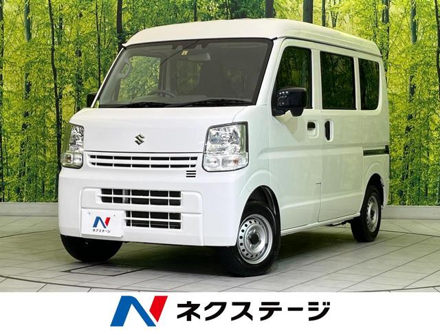 エブリイ(スズキ) ＰＣ　衝突軽減装置　ハイルーフ　コーナーセンサー　オートハイビーム　誤発進抑制機能　先行車発進お知らせ　車線逸脱警報　オートライト 中古車画像