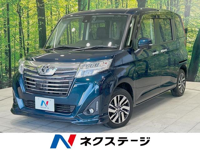 ルーミー(トヨタ) カスタムＧ　Ｓ　禁煙車　スマートアシスト　両側電動スライドドア　純正９型ナビ　バックカメラ　Ｂｌｕｅｔｏｏｔｈ　ＥＴＣ　シートヒーター　ＬＥＤヘッドライト　クルーズコントロール　アイドリングストップ　スマートキー 中古車画像