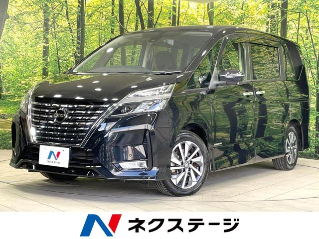 セレナ　愛知県 禁煙車　プロパイロット　後席モニター　純正１０型ナビ　両側電動ドア