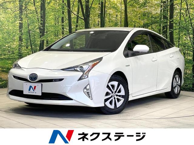 プリウス　愛知県 禁煙車　純正９型ナビ　バックカメラ　セーフティセンス　ビルトインＥＴＣ