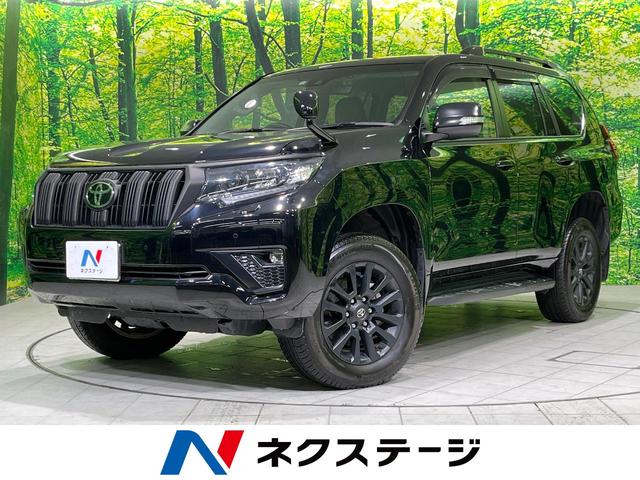 ランドクルーザープラド(トヨタ) ＴＸ　Ｌパッケージ　マットブラックエディション　４ＷＤ　純正９型ナビ　バックカメラ　トヨタセーフティ　レーダークルーズ　禁煙車　レザーシート　前席シートベンチレーション　パワーシート　ドラレコ　ＬＥＤヘッド　ルーフレール　ＥＴＣ２．０ 中古車画像