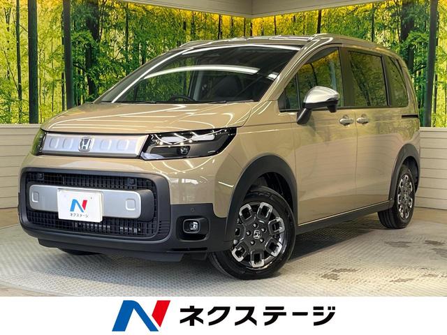 フリード　岐阜県 登録済未使用車　両側電動ドア　衝突被害軽減システム　ハーフレザーシート