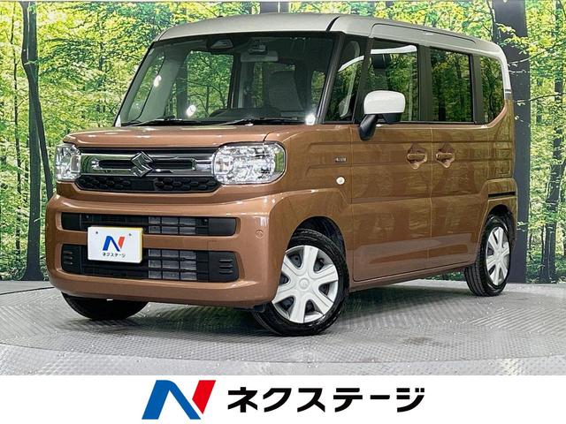 スペーシア　岐阜県 両側電動ドア　ナビ　バックカメラ　衝突被害軽減システム　禁煙車