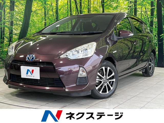 アクア　群馬県 純正ナビ　バックカメラ　Ｂｌｕｅｔｏｏｔｈ　オートエアコン　スマートキー