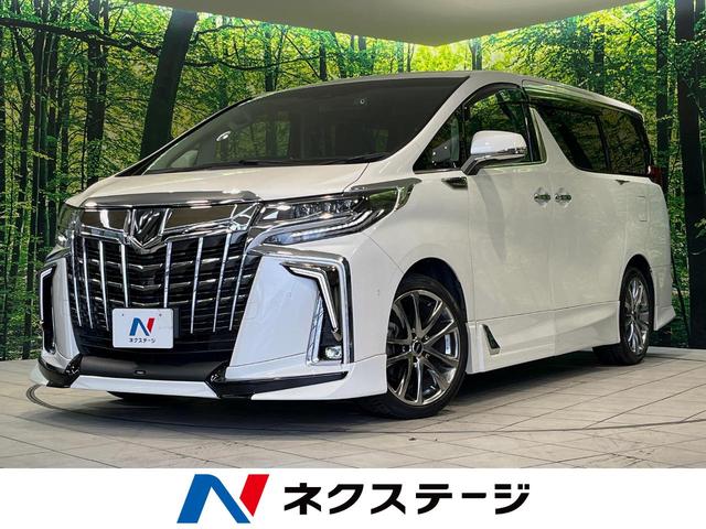 アルファード　茨城県 ＴＲＤエアロ　両側電動ドア　後席モニター　全周囲カメラ　ＪＢＬサウンド