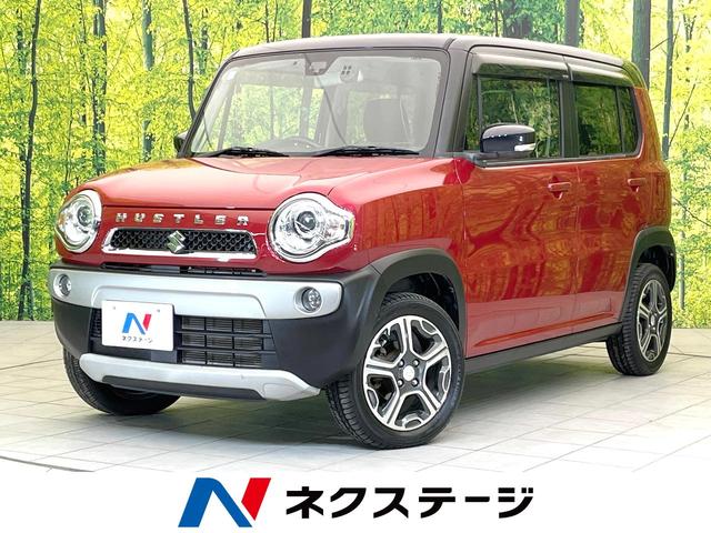ハスラー　静岡県 レーダーブレーキ　オートエアコン　ＥＴＣ　スマートキー　ＨＩＤヘッド
