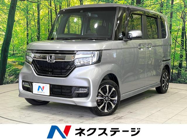 Ｎ－ＢＯＸカスタム　鳥取県 電動スライドドア　純正ＳＤナビ　バックカメラ　ホンダセンシング　禁煙車