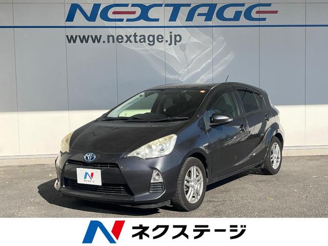 アクア(トヨタ) Ｓ　バックカメラ　スマートキー　ＥＴＣ　オートライト　オートエアコン　ＣＤ　ＤＶＤ再生　地デジ 中古車画像