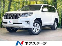 ランドクルーザープラド TX 4WD 禁煙車 サンルーフ メーカー9型ナビ 全周囲カメラ トヨタセーフティーセンス 純正17インチアルミ ルーフレール レーダークルーズ LEDヘッド オートマチックハイビーム 中古車画像