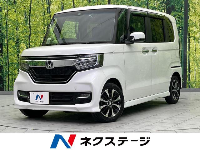 Ｎ－ＢＯＸカスタム　福岡県 衝突軽減装置　禁煙車　ＳＤナビ　バックカメラ　レーダークルーズ　ＥＴＣ