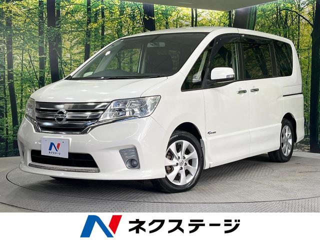 セレナ　佐賀県 純正ＳＤナビ　両側電動ドア　後席モニター　バックカメラ　禁煙車　ＥＴＣ