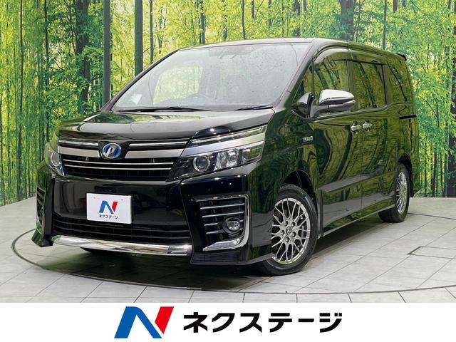 ヴォクシー　宮城県 両側電動ドア　ＢＩＧ－Ｘ１０型ナビ　後席モニター　バックカメラ　衝突軽減