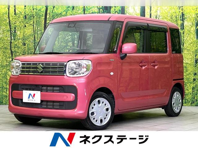 スペーシア　新潟県 禁煙車　純正ナビ　Ｂｌｕｅｔｏｏｔｈ／ＣＤ／ＤＶＤ再生　フルセグ