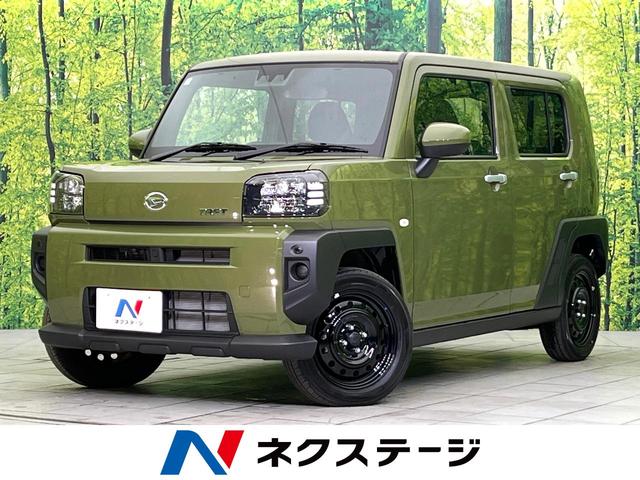 タフト(ダイハツ) Ｘ　４ＷＤ　禁煙車　ガラスルーフ　衝突軽減システム　コーナーセンサー　ＣＤオーディオ　スマートキー　ＬＥＤヘッド　オートハイビーム　オートライト　オートエアコン　純正１５インチアルミ　アイドリングストップ 中古車画像