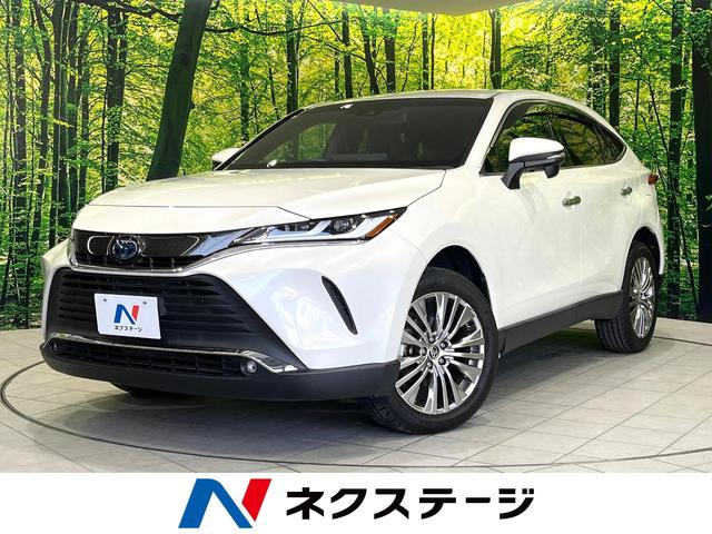 ハリアーハイブリッド　愛知県 禁煙車　純正１２．３型ナビ　バックカメラ　シートベンチレーション