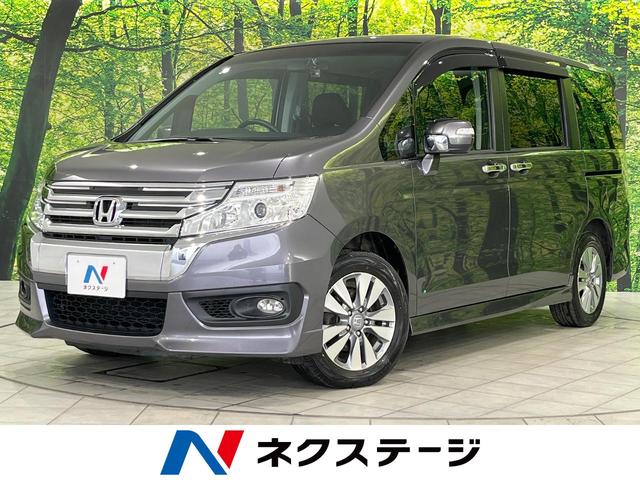 ステップワゴンスパーダ　北海道 両側電動ドア　純正９型ＳＤナビ　バックカメラ　寒冷地仕様　禁煙車　ＨＩＤ