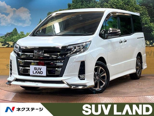 ノア　千葉県 モデリスタエアロ　後席モニター　禁煙　１０型ナビ　両側電動ドア　衝突軽減